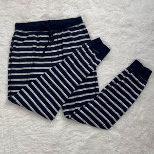 Lands End Sea Navy Founders Stripe Men's Lounge Pajama Bottoms